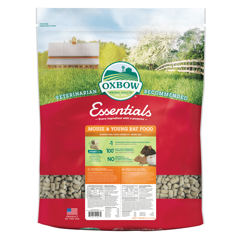 Mouse & Young Rat Food Oxbow Animal Health