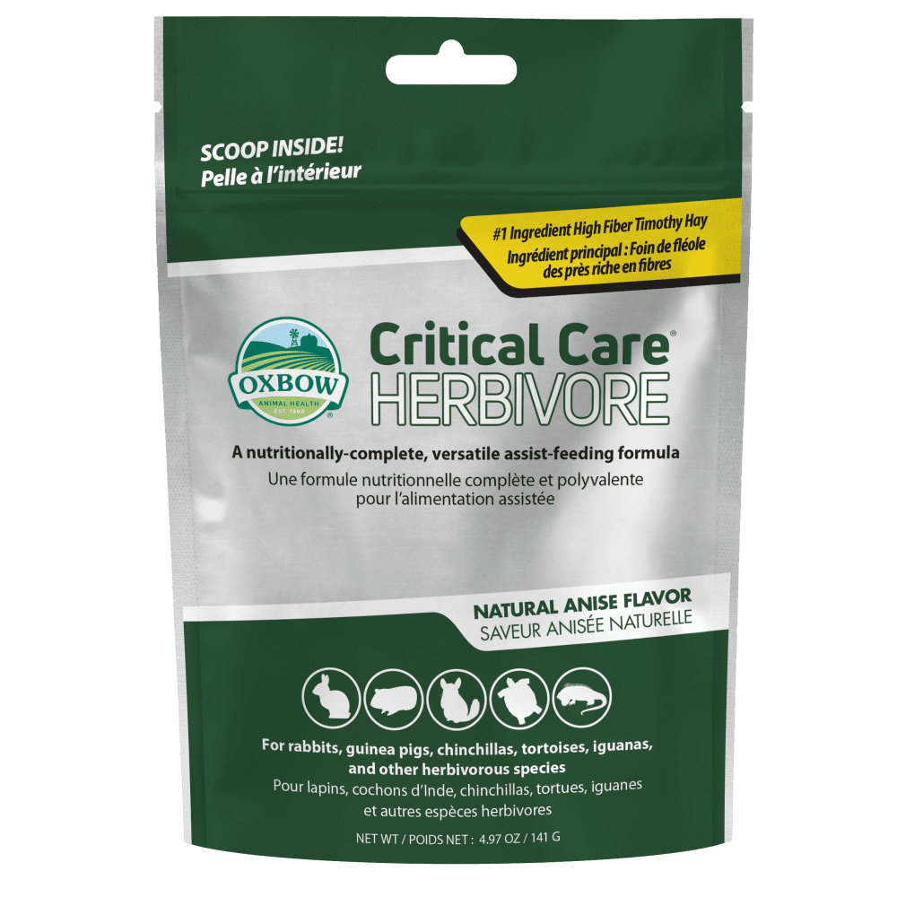 Critical Care Food for Herbivores Oxbow Animal Health