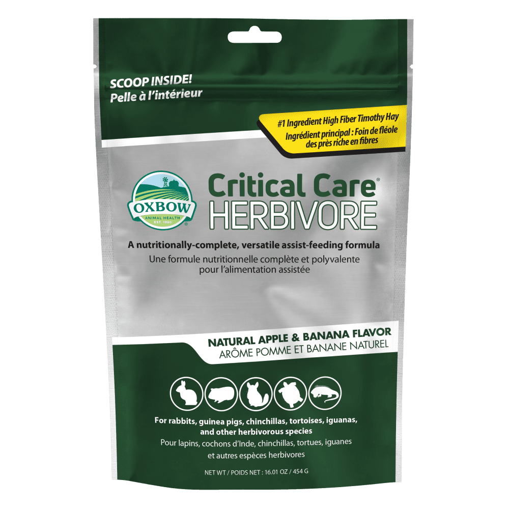 Critical Care Food for Herbivores Oxbow Animal Health