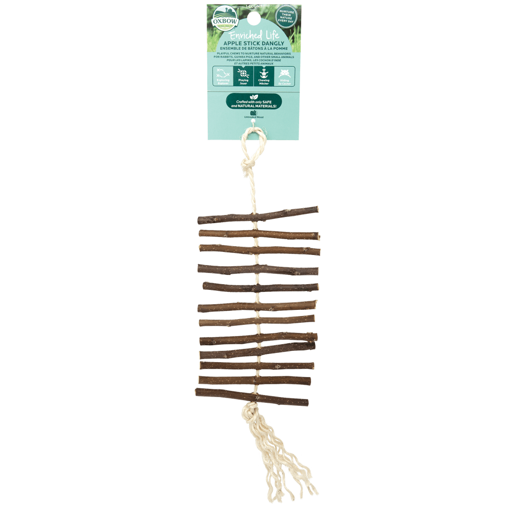 Oxbow Enriched Life - Apple Stick Dangly
