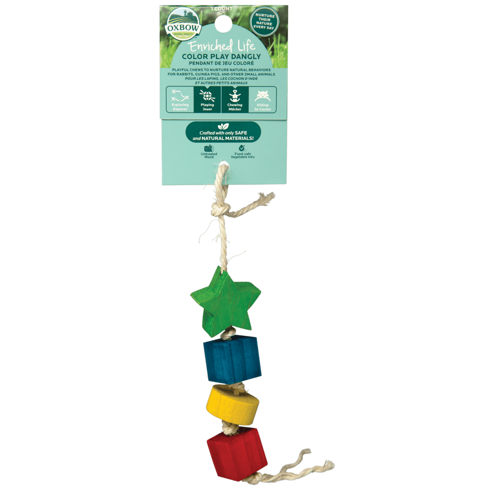 Oxbow Enriched Life Color Play Dangly Oxbow Enriched Life Color Play Dangly
