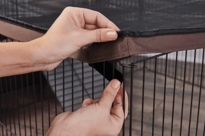Enriched Life - Play Yard Mesh Cover