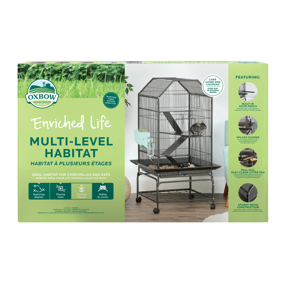 Oxbow guinea pig cage with play yard best sale