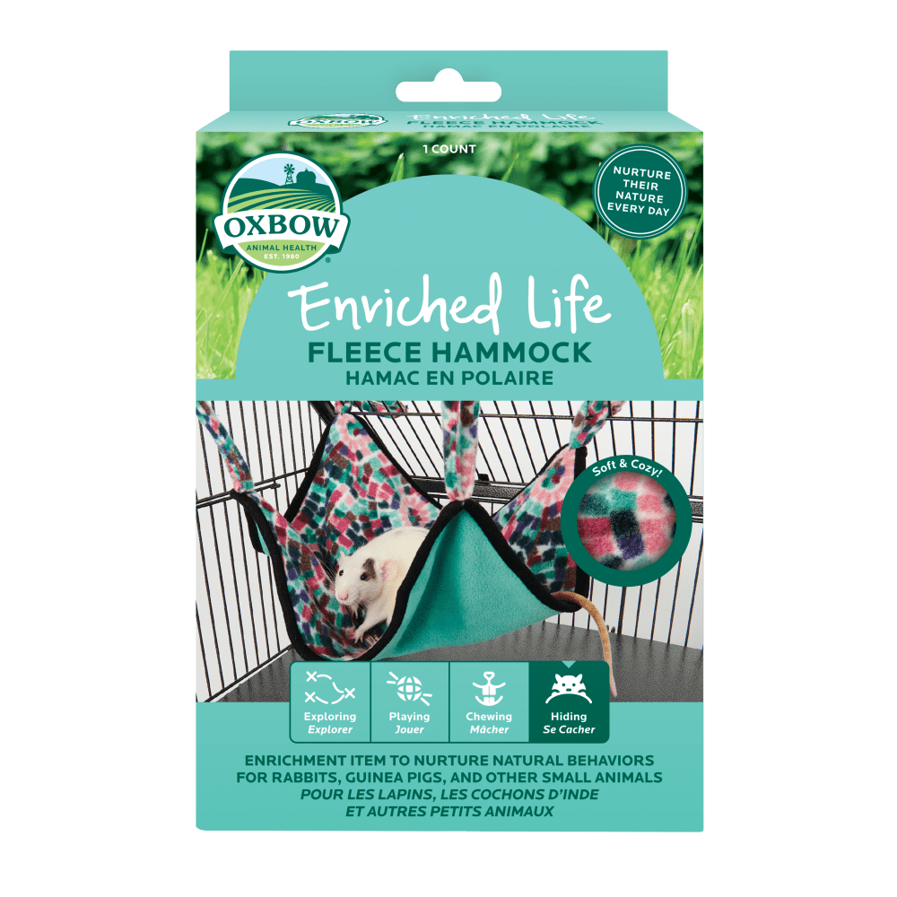 Oxbow Animal Health Enriched Life – Fleece Hammock Oxbow Animal Health Enriched Life – Fleece Hammock