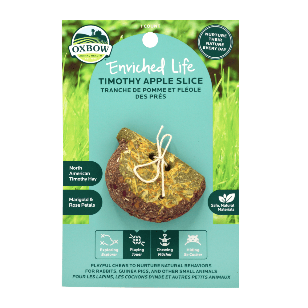 Oxbow Enriched Life – Timothy Apple Slice Oxbow Enriched Life – Timothy Apple Slice