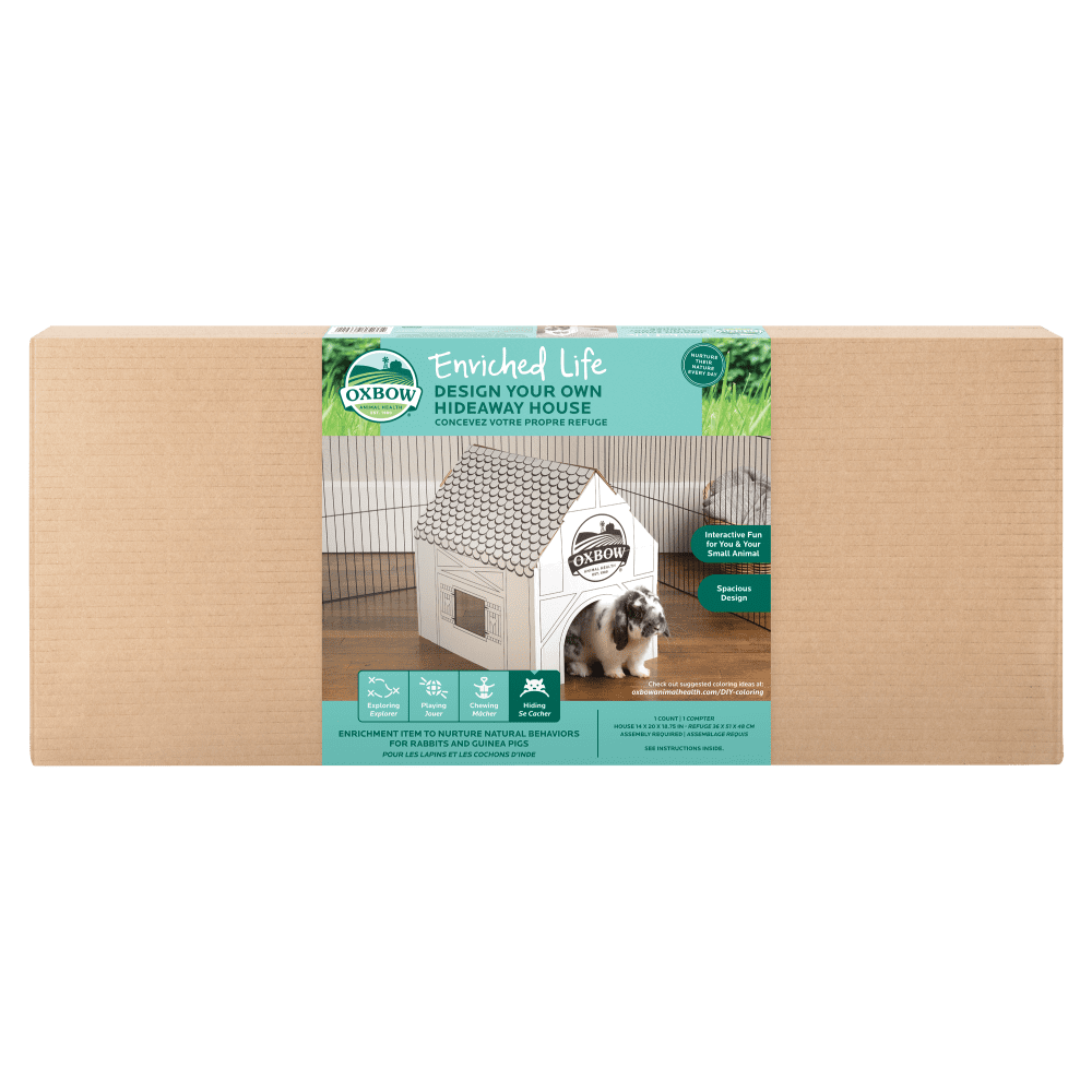 Enriched Life Design Your Own Hideaway House Oxbow Animal Health