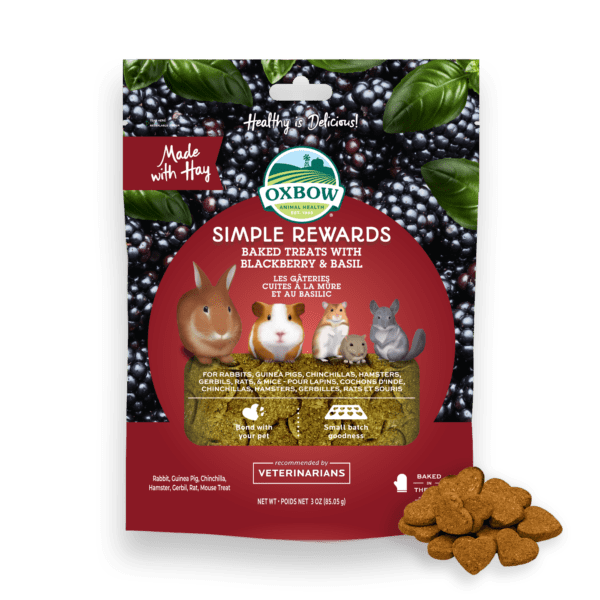 simple rewards baked treats blackberry basil